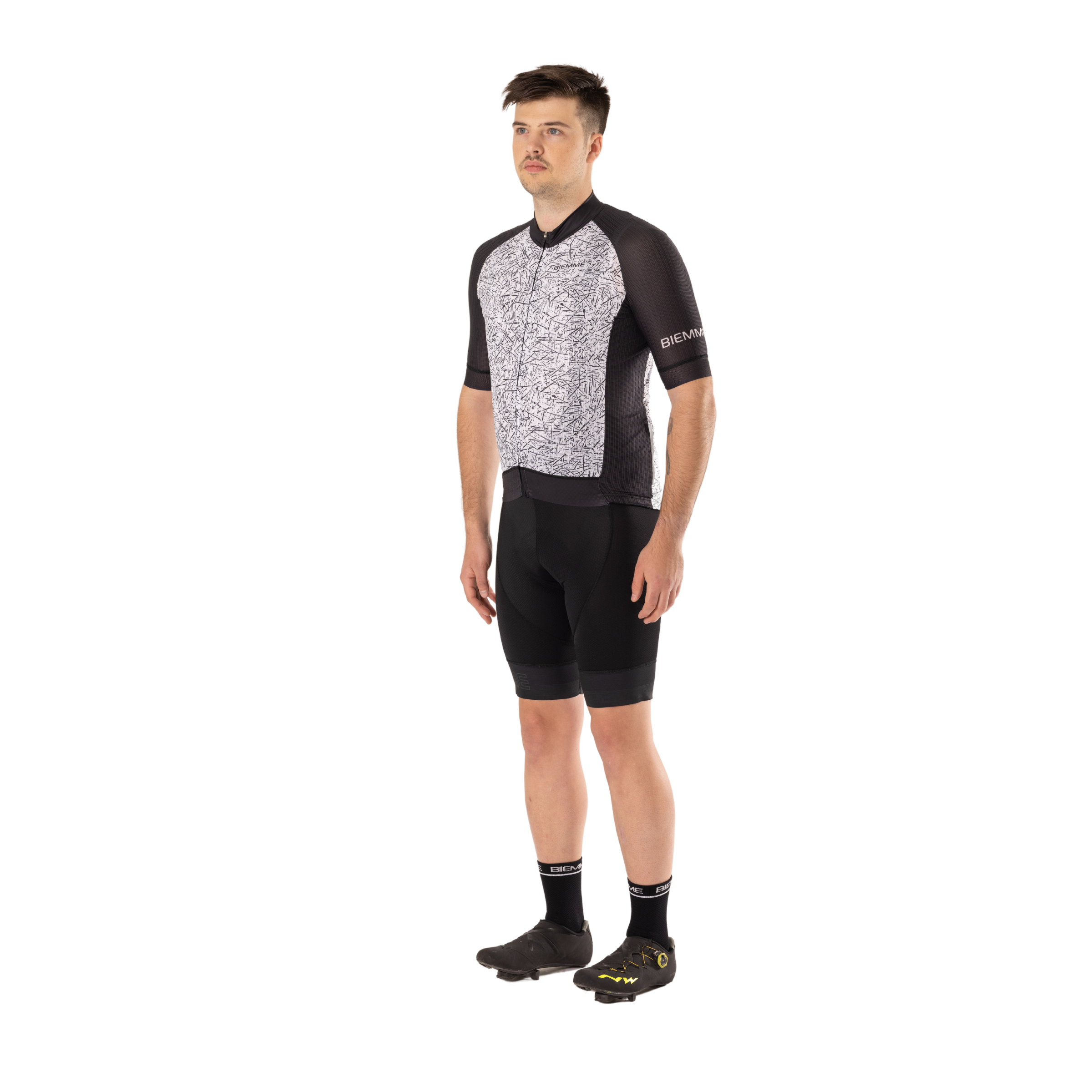 Sirio short sleeve jersey - Black – USA Biemme America